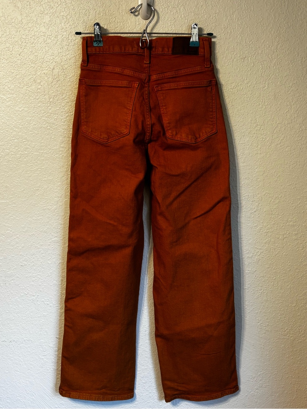 Madewell The Perfect Vintage Wide Leg Crop Jeans Size 23 - Picture 6 of 6